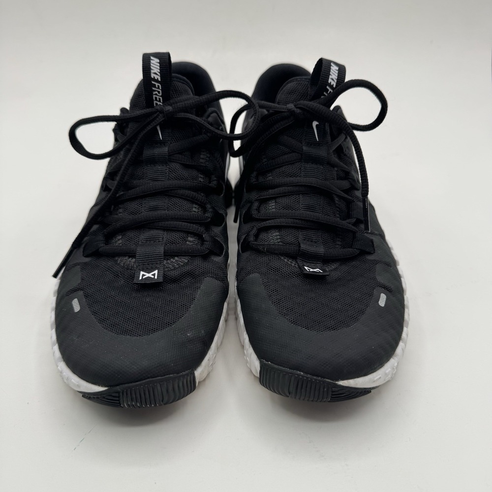 Nike Free Metcon 5 Shoes Womens 8.5 Black Mesh Training Sneakers DV3950-001 - Picture 2 of 16